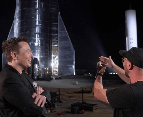 With Elon Musk